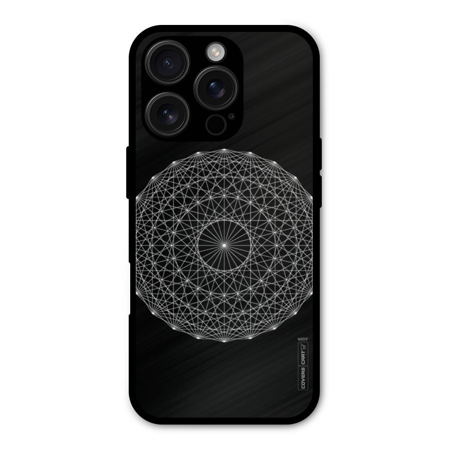 Black Clipart Shockproof Hybrid Protection (Metal + TPU) Back Case Cover