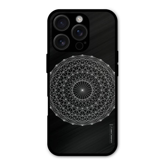 Black Clipart Shockproof Hybrid Protection (Metal + TPU) Back Case Cover