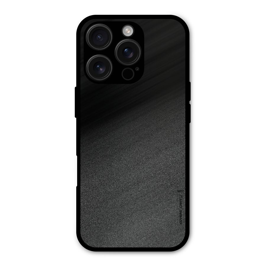 Black Grey Noise Fusion Shockproof Hybrid Protection (Metal + TPU) Back Case Cover