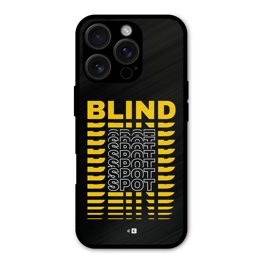 Blind Spot Shockproof Hybrid Protection (Metal + TPU) Back Case Cover