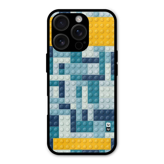 Blocks Blues Shockproof Hybrid Protection (Metal + TPU) Back Case Cover