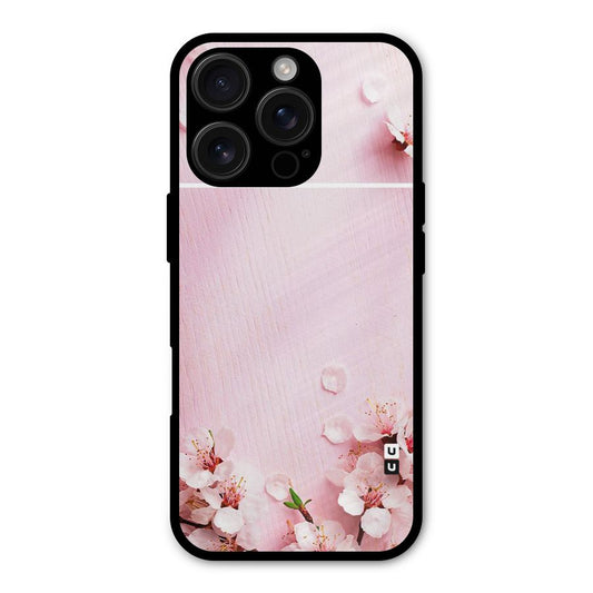 Blossom Frame Pink Shockproof Hybrid Protection (Metal + TPU) Back Case Cover