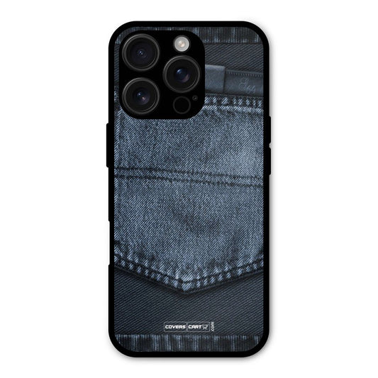 Blue Denim Shockproof Hybrid Protection (Metal + TPU) Back Case Cover