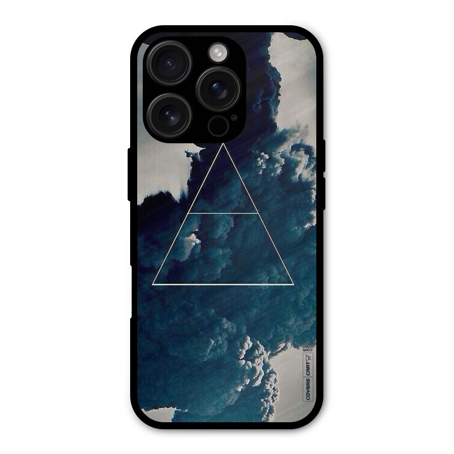 Blue Hue Smoke Shockproof Hybrid Protection (Metal + TPU) Back Case Cover
