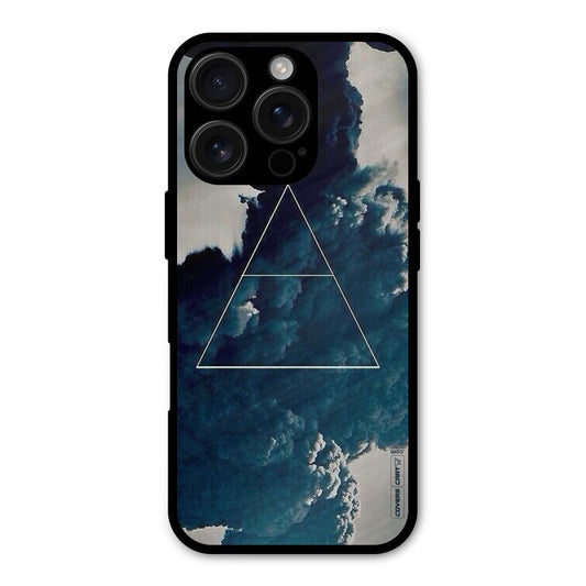 Blue Hue Smoke Shockproof Hybrid Protection (Metal + TPU) Back Case Cover