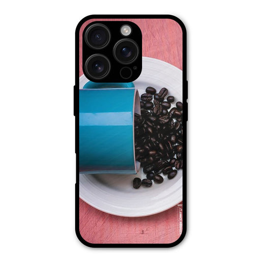 Blue Mug And Beans Shockproof Hybrid Protection (Metal + TPU) Back Case Cover