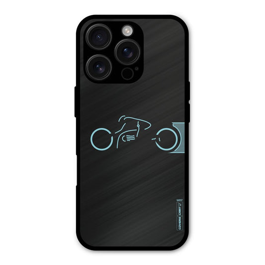 Blue Ride Shockproof Hybrid Protection (Metal + TPU) Back Case Cover