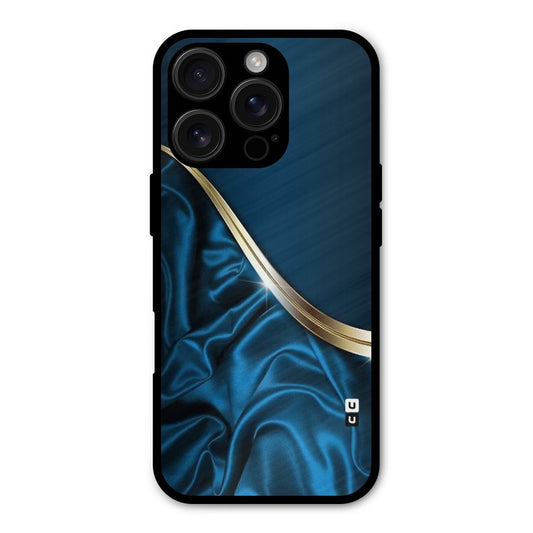 Blue Smooth Flow Shockproof Hybrid Protection (Metal + TPU) Back Case Cover