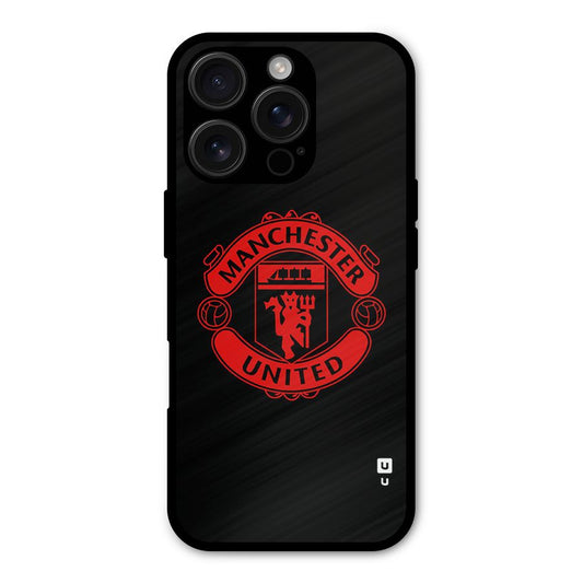Bold Mancheter United Shockproof Hybrid Protection (Metal + TPU) Back Case Cover