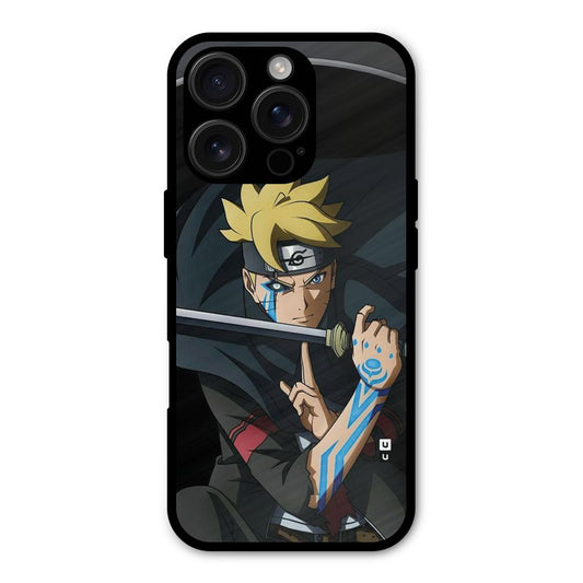 Boruto Uzumaki Stance Shockproof Hybrid Protection (Metal + TPU) Back Case Cover