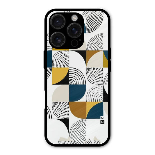 Boxes Pattern Shockproof Hybrid Protection (Metal + TPU) Back Case Cover