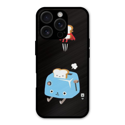 Bread Toast Shockproof Hybrid Protection (Metal + TPU) Back Case Cover