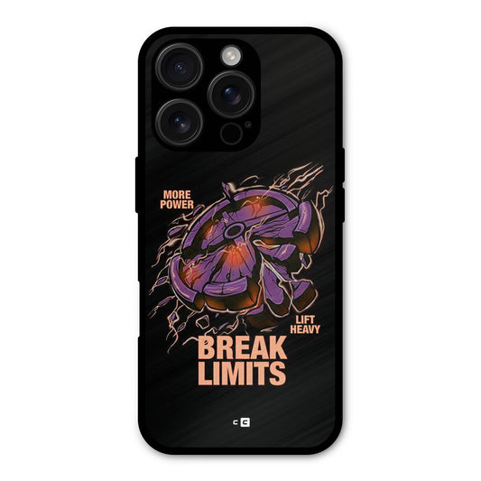 Break Limits Shockproof Hybrid Protection (Metal + TPU) Back Case Cover