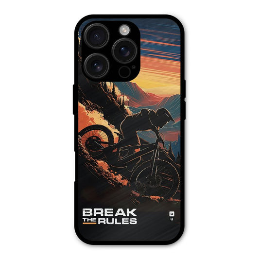 Break The Rules Shockproof Hybrid Protection (Metal + TPU) Back Case Cover