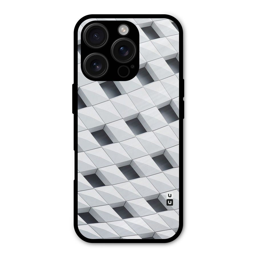 Building Pattern Shockproof Hybrid Protection (Metal + TPU) Back Case Cover