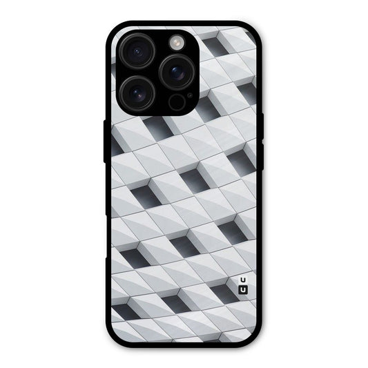 Building Pattern Shockproof Hybrid Protection (Metal + TPU) Back Case Cover