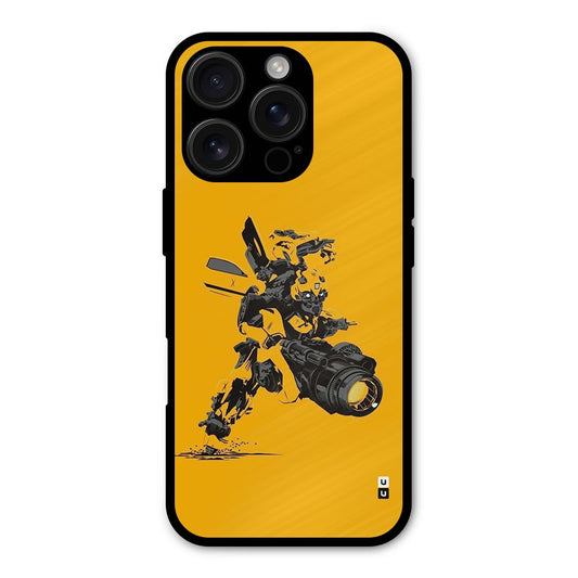 Bumblebee Shockproof Hybrid Protection (Metal + TPU) Back Case Cover
