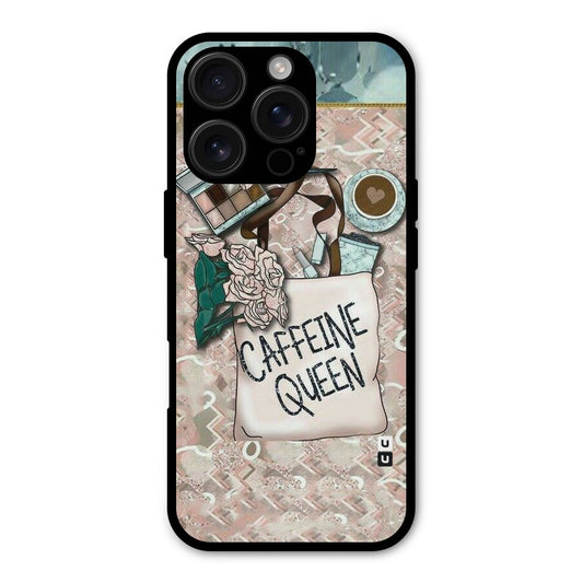 Caffeine Queen Shockproof Hybrid Protection (Metal + TPU) Back Case Cover