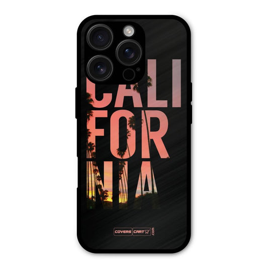 California Shockproof Hybrid Protection (Metal + TPU) Back Case Cover