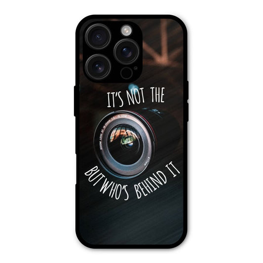 Camera Quote Shockproof Hybrid Protection (Metal + TPU) Back Case Cover
