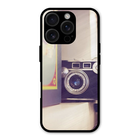 Camera Vintage Pastel Shockproof Hybrid Protection (Metal + TPU) Back Case Cover