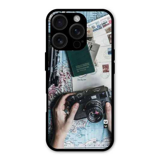 Camera and Postcards Shockproof Hybrid Protection (Metal + TPU) Back Case Cover