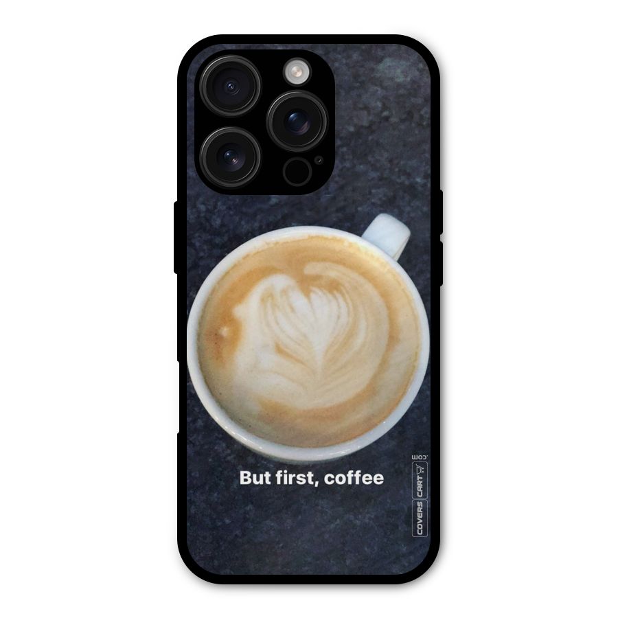 Cappuccino Coffee Shockproof Hybrid Protection (Metal + TPU) Back Case Cover
