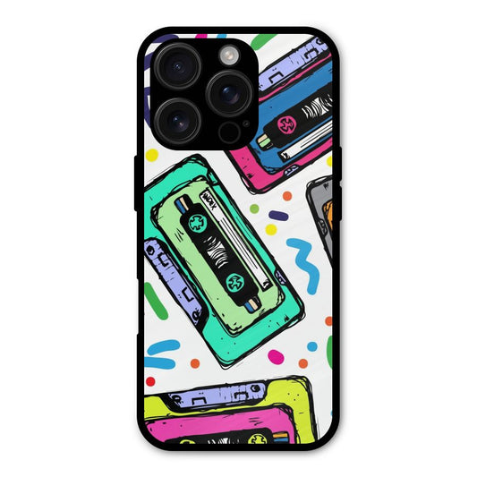 Cassette Pattern Shockproof Hybrid Protection (Metal + TPU) Back Case Cover
