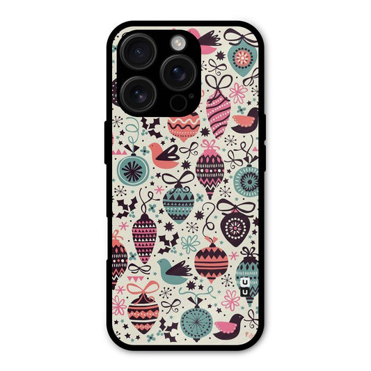 Celebration Pattern Shockproof Hybrid Protection (Metal + TPU) Back Case Cover