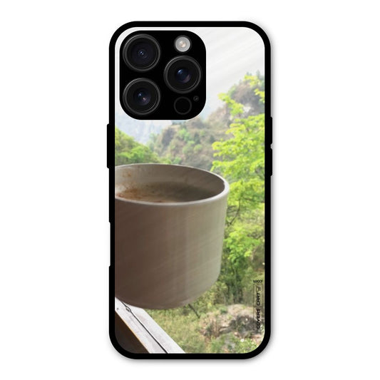 Chai With Mountain View Shockproof Hybrid Protection (Metal + TPU) Back Case Cover