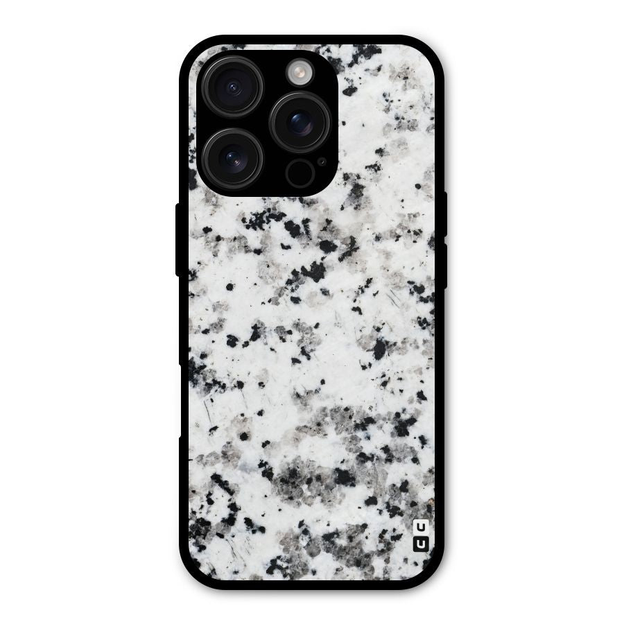 Charcoal Spots Marble Shockproof Hybrid Protection (Metal + TPU) Back Case Cover