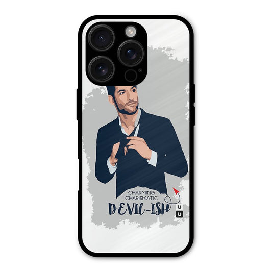 Charming Charismatic Lucifer Shockproof Hybrid Protection (Metal + TPU) Back Case Cover
