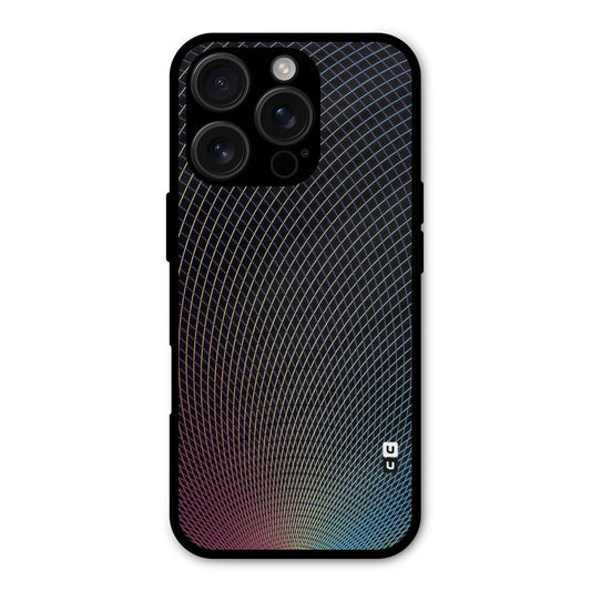 Check Swirls Shockproof Hybrid Protection (Metal + TPU) Back Case Cover