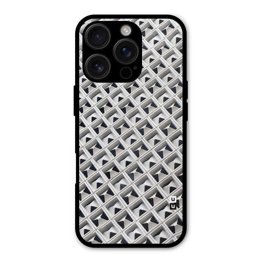 Check White Design Shockproof Hybrid Protection (Metal + TPU) Back Case Cover