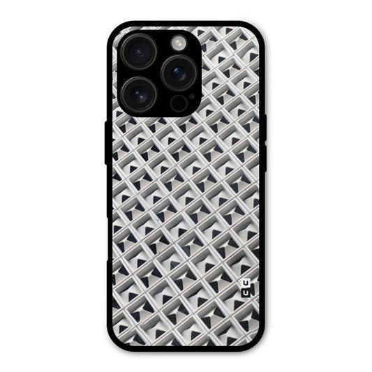 Check White Design Shockproof Hybrid Protection (Metal + TPU) Back Case Cover