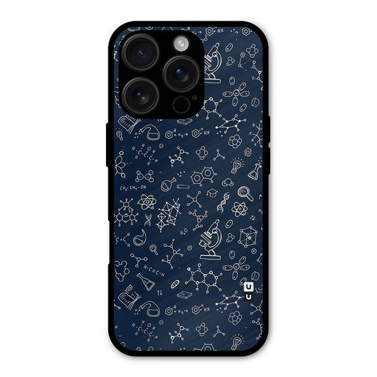 Chemistry Doodle Art Shockproof Hybrid Protection (Metal + TPU) Back Case Cover