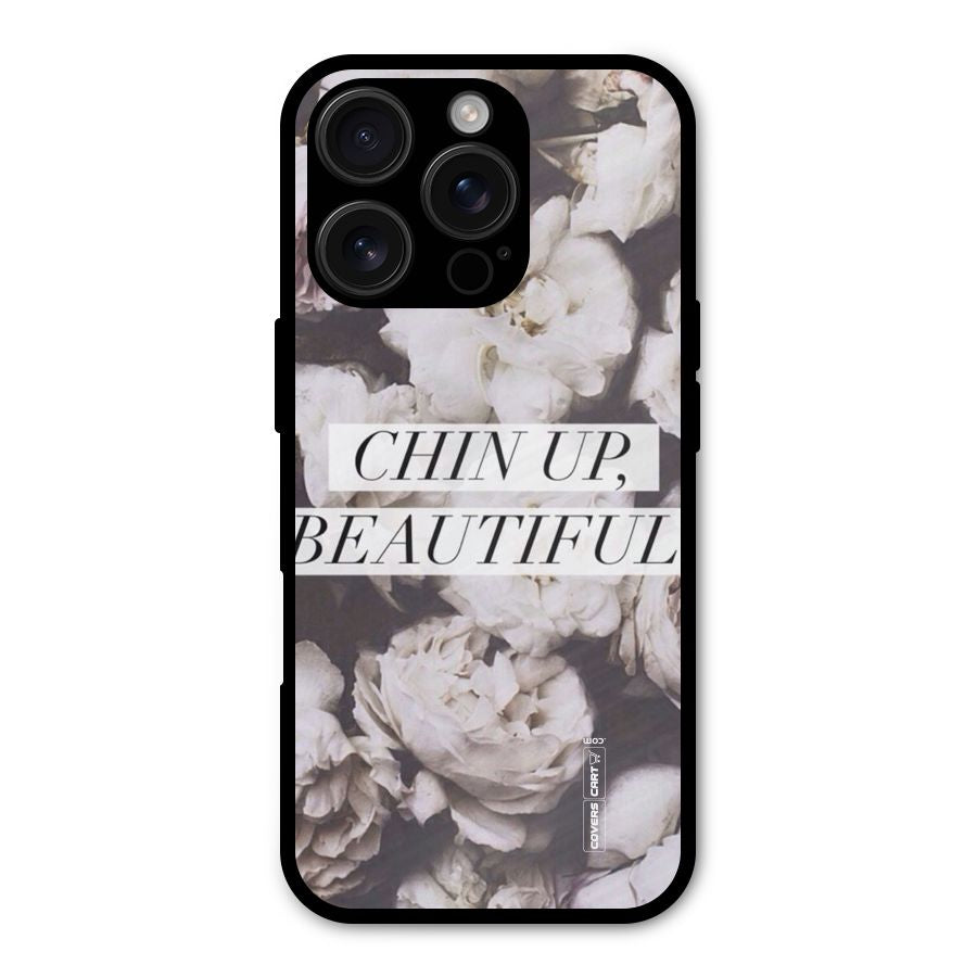 Chin Up Beautiful Shockproof Hybrid Protection (Metal + TPU) Back Case Cover