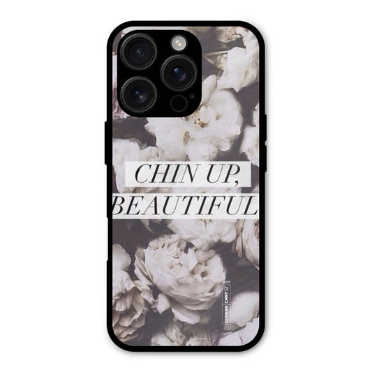 Chin Up Beautiful Shockproof Hybrid Protection (Metal + TPU) Back Case Cover