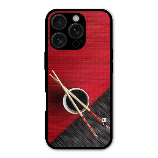 Chopstick Design Shockproof Hybrid Protection (Metal + TPU) Back Case Cover