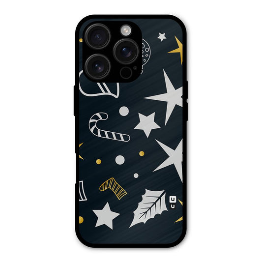 Christmas Special Pattern Shockproof Hybrid Protection (Metal + TPU) Back Case Cover