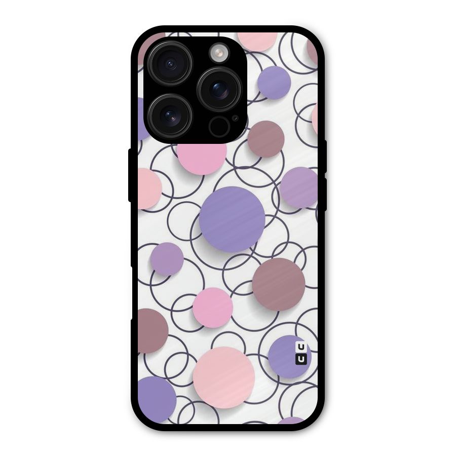 Circles And More Shockproof Hybrid Protection (Metal + TPU) Back Case Cover