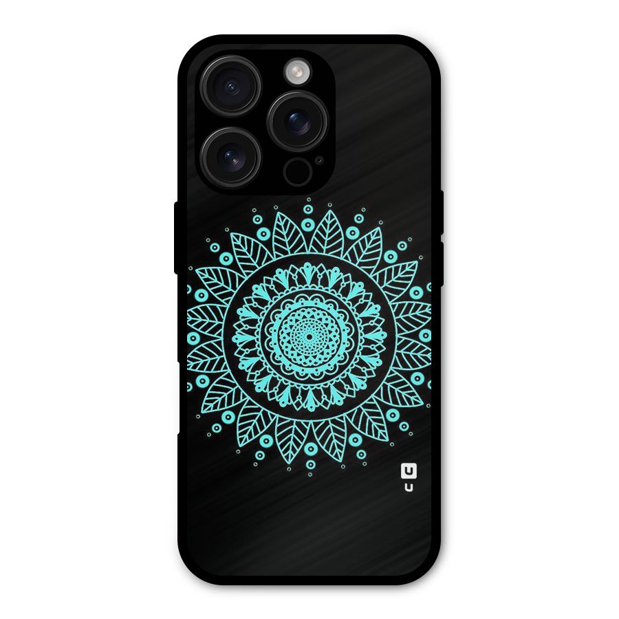 Circles Pattern Art Shockproof Hybrid Protection (Metal + TPU) Back Case Cover