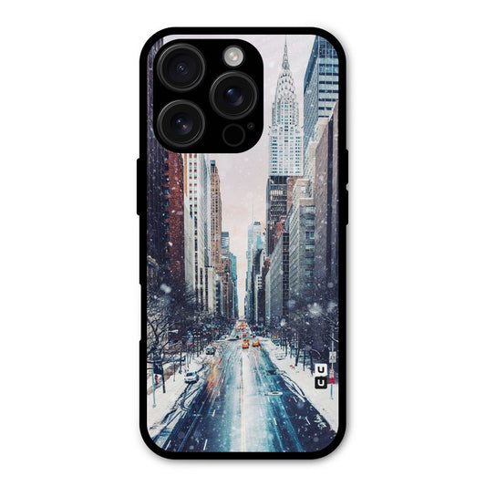 City Snow Shockproof Hybrid Protection (Metal + TPU) Back Case Cover