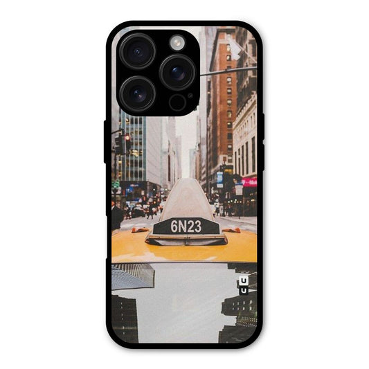 City Taxi Shockproof Hybrid Protection (Metal + TPU) Back Case Cover