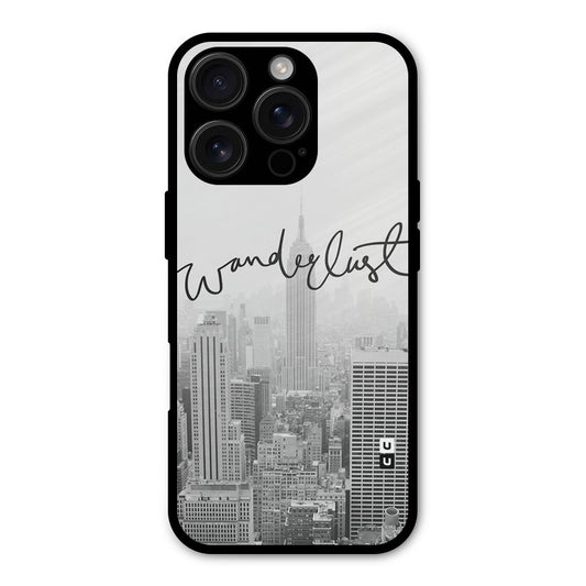 City Wanderlust Monochrome Shockproof Hybrid Protection (Metal + TPU) Back Case Cover