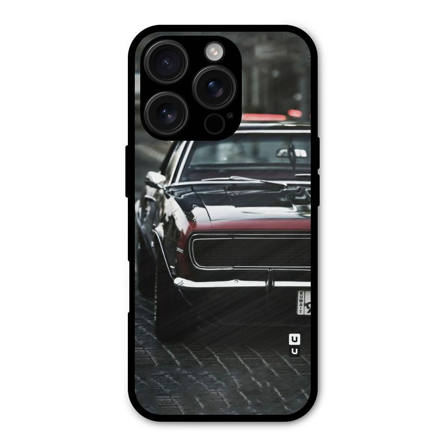 Class Vintage Car Shockproof Hybrid Protection (Metal + TPU) Back Case Cover