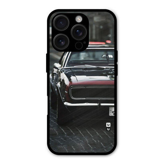 Class Vintage Car Shockproof Hybrid Protection (Metal + TPU) Back Case Cover