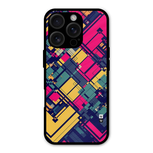 Classic Abstract Coloured Shockproof Hybrid Protection (Metal + TPU) Back Case Cover