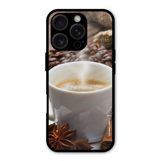 Classic Coffee Beans Shockproof Hybrid Protection (Metal + TPU) Back Case Cover