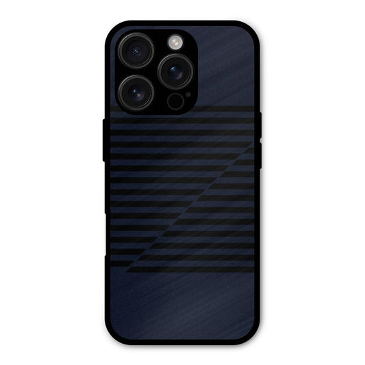 Classic Stripes Cut Shockproof Hybrid Protection (Metal + TPU) Back Case Cover